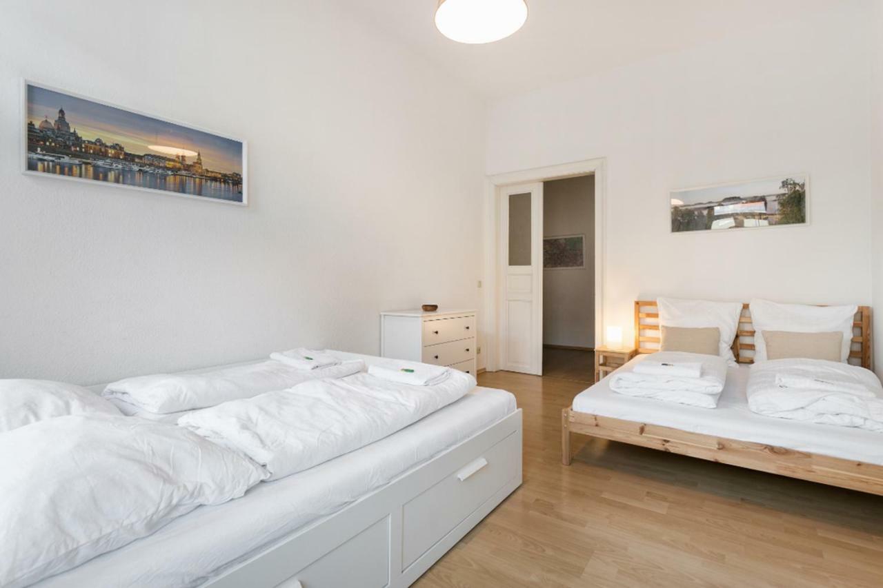 Ruhiges Apartment Am Rande Des Szeneviertels Dresden Dış mekan fotoğraf