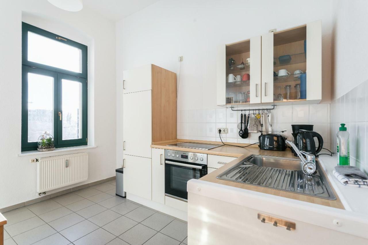 Ruhiges Apartment Am Rande Des Szeneviertels Dresden Dış mekan fotoğraf